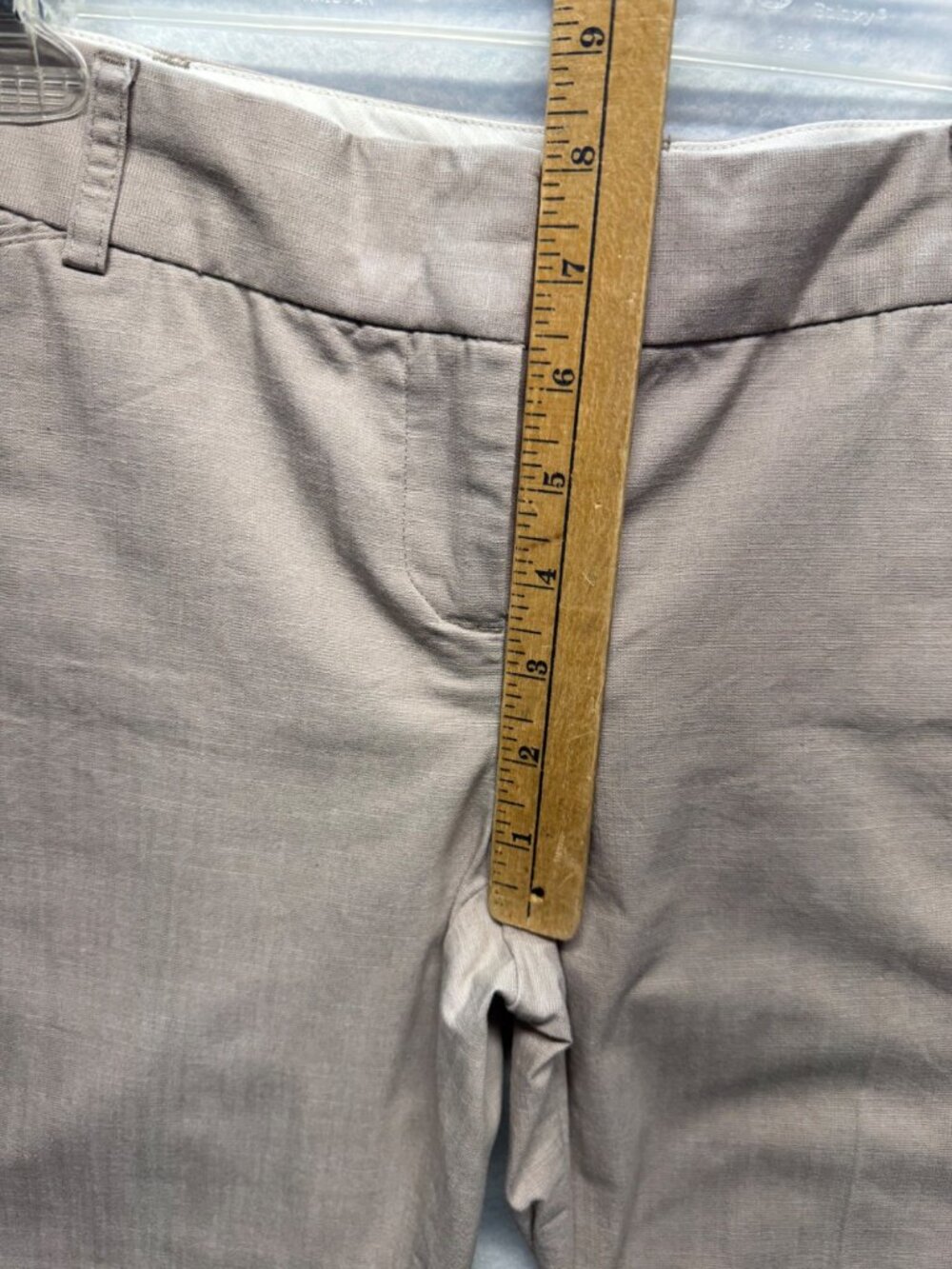 Womens Van Heusen Stretch Khaki Pants Size 2 Cotton Blend - Picture 6 of 10